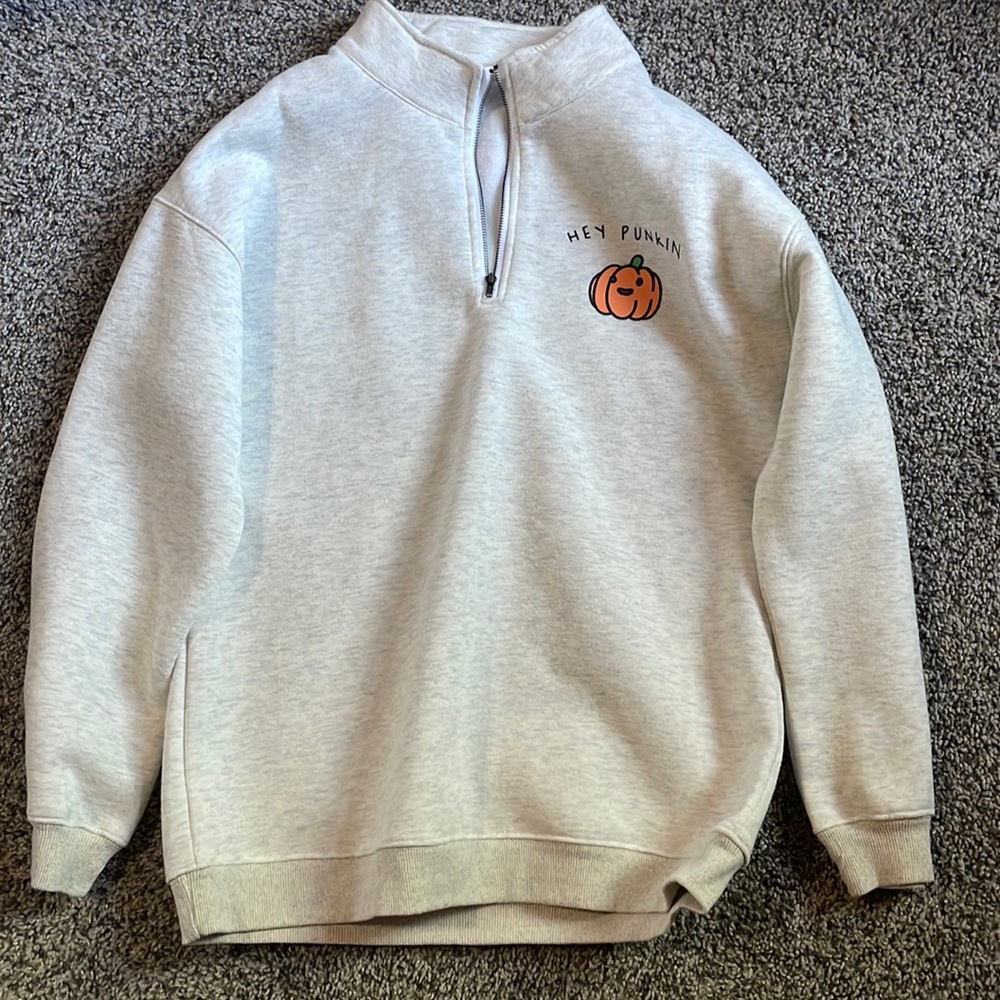 White crewneck